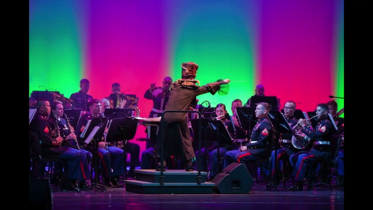 Poster for Blue Shades, Marine Corps Forces Pacific Band, 2013